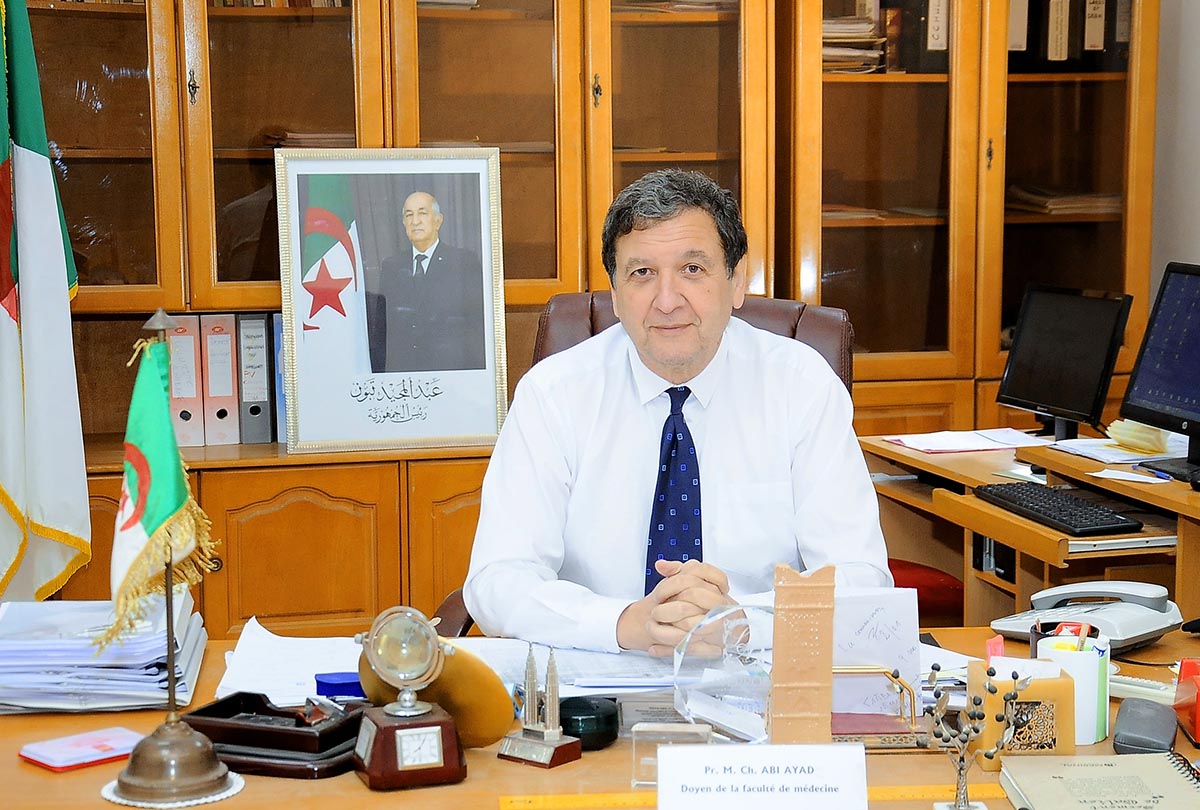 Professeur Chakib Abi Ayad, Doyen de la Facult de Mdecine de Tlemcen